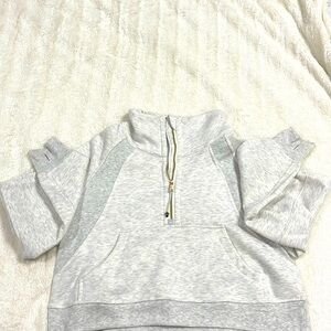 Lululemon Scuba oversized Funnel-Neck half zip Size 6